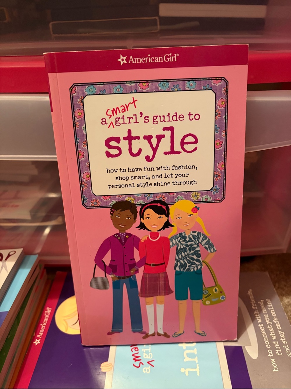American Girl Pink 'Smart Girl's Guide to Style' Paperback